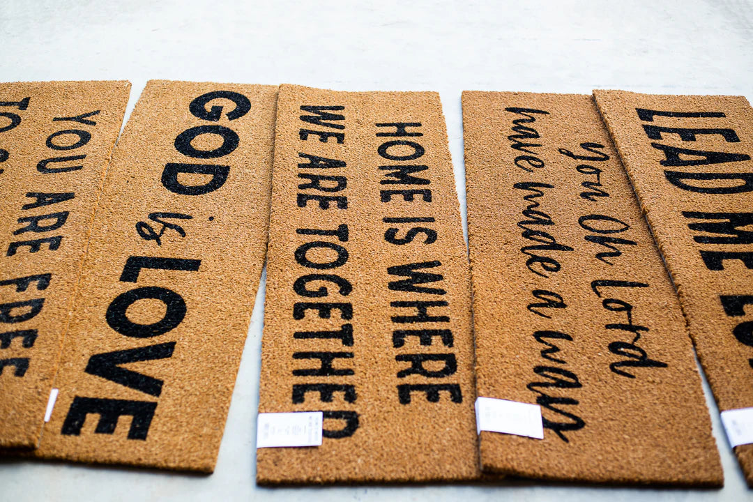 XL Christian Doormat | Lead Me Lord | Coconut Coir