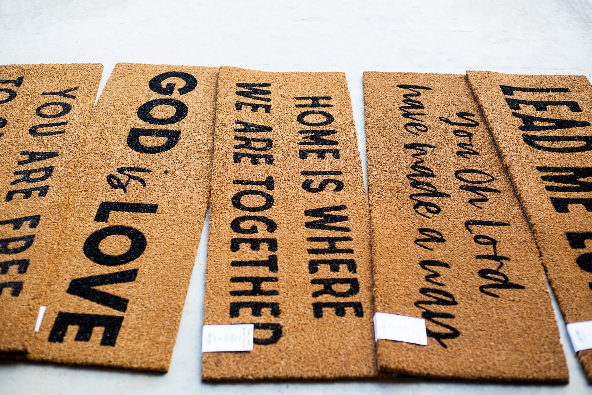 XL Christian Doormat | You, O Lord, Have Made a Way | Coconut Coir