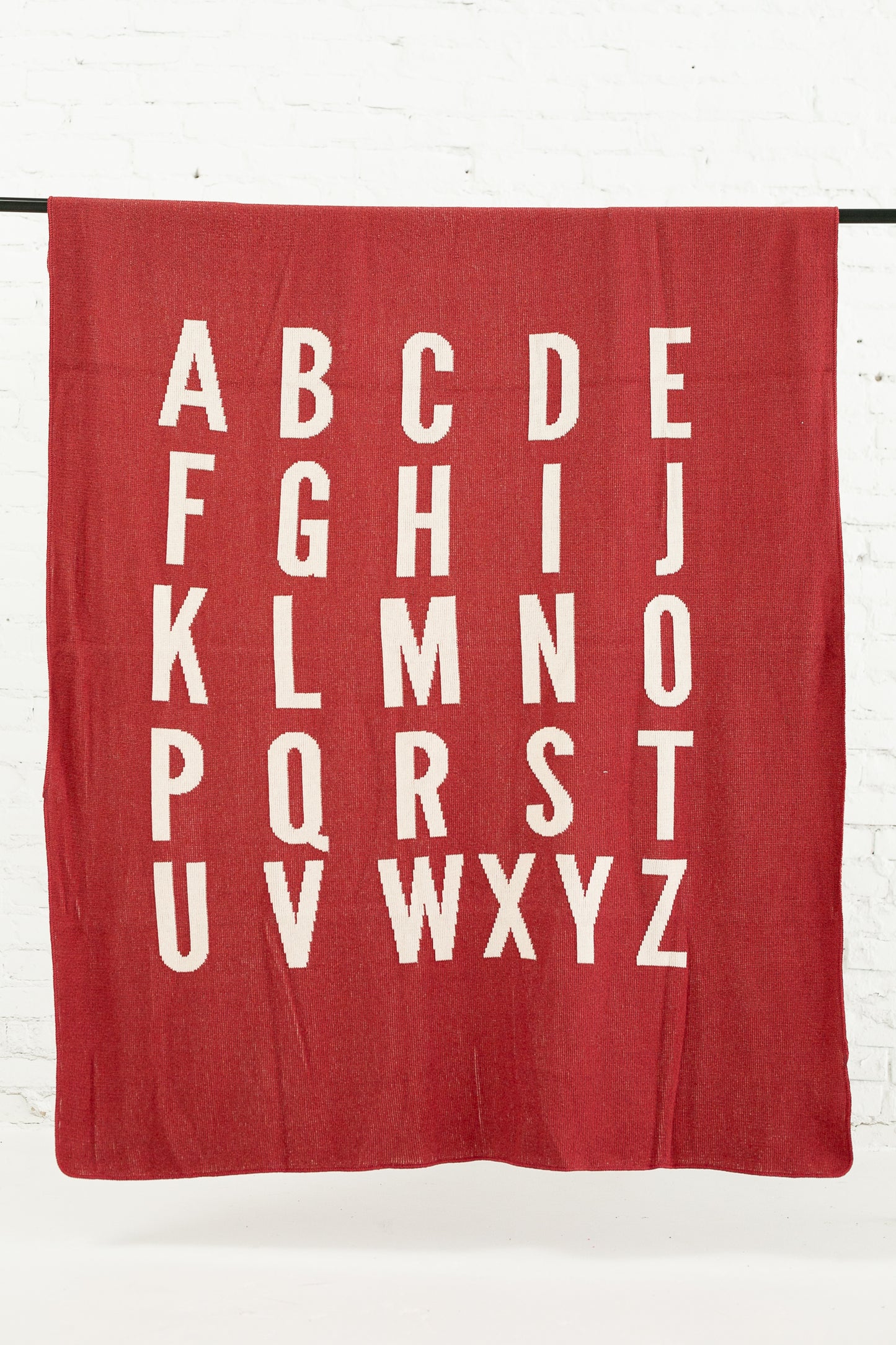 ABC Recycled Cotton Throw Blanket | Made in USA