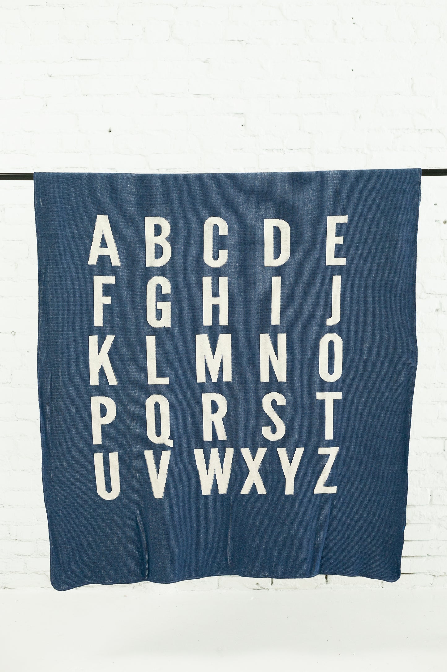 ABC Recycled Cotton Throw Blanket | Made in USA
