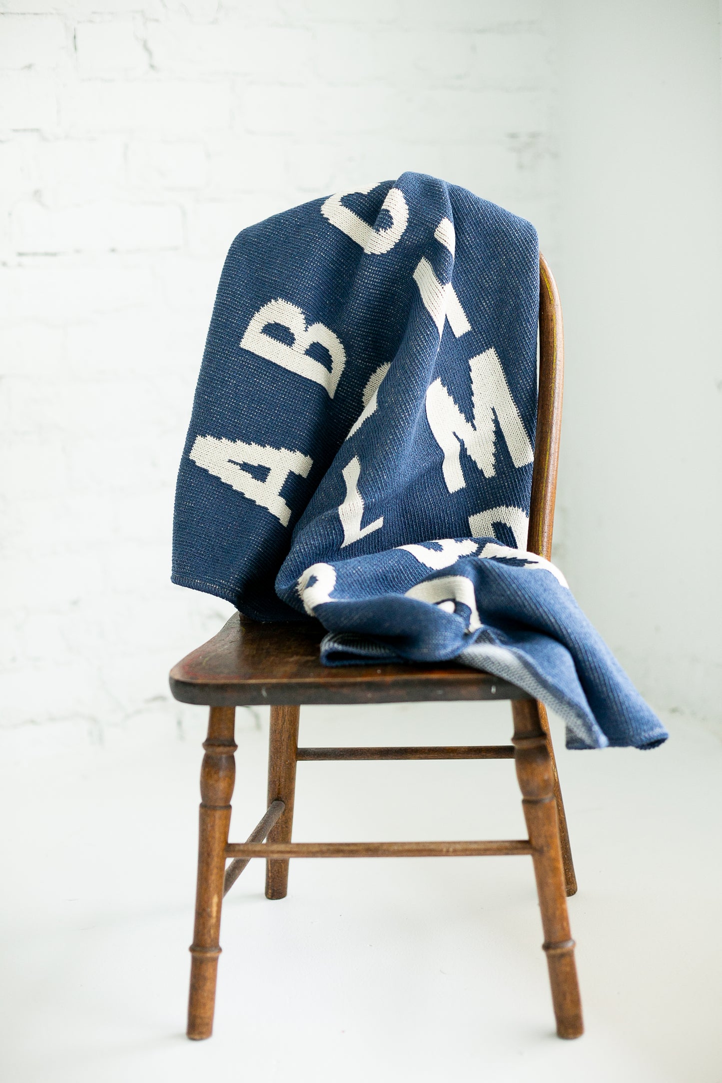 ABC Recycled Cotton Throw Blanket | Made in USA