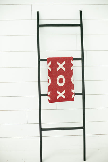 XO Recycled Cotton Throw Blanket | Made in USA