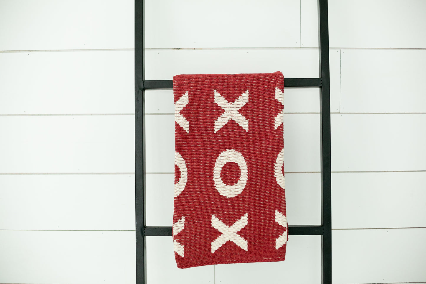 XO Recycled Cotton Throw Blanket | Made in USA