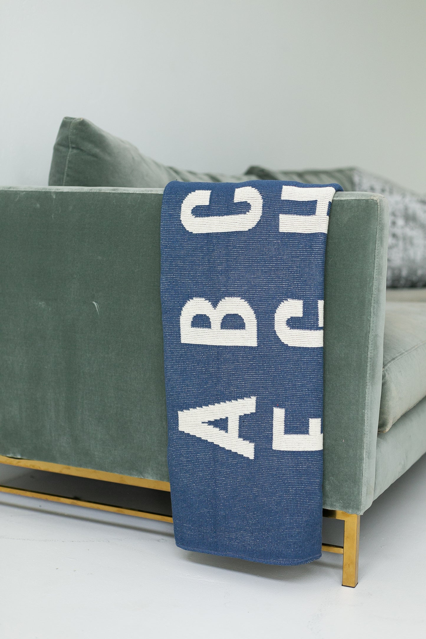 ABC Recycled Cotton Throw Blanket | Made in USA