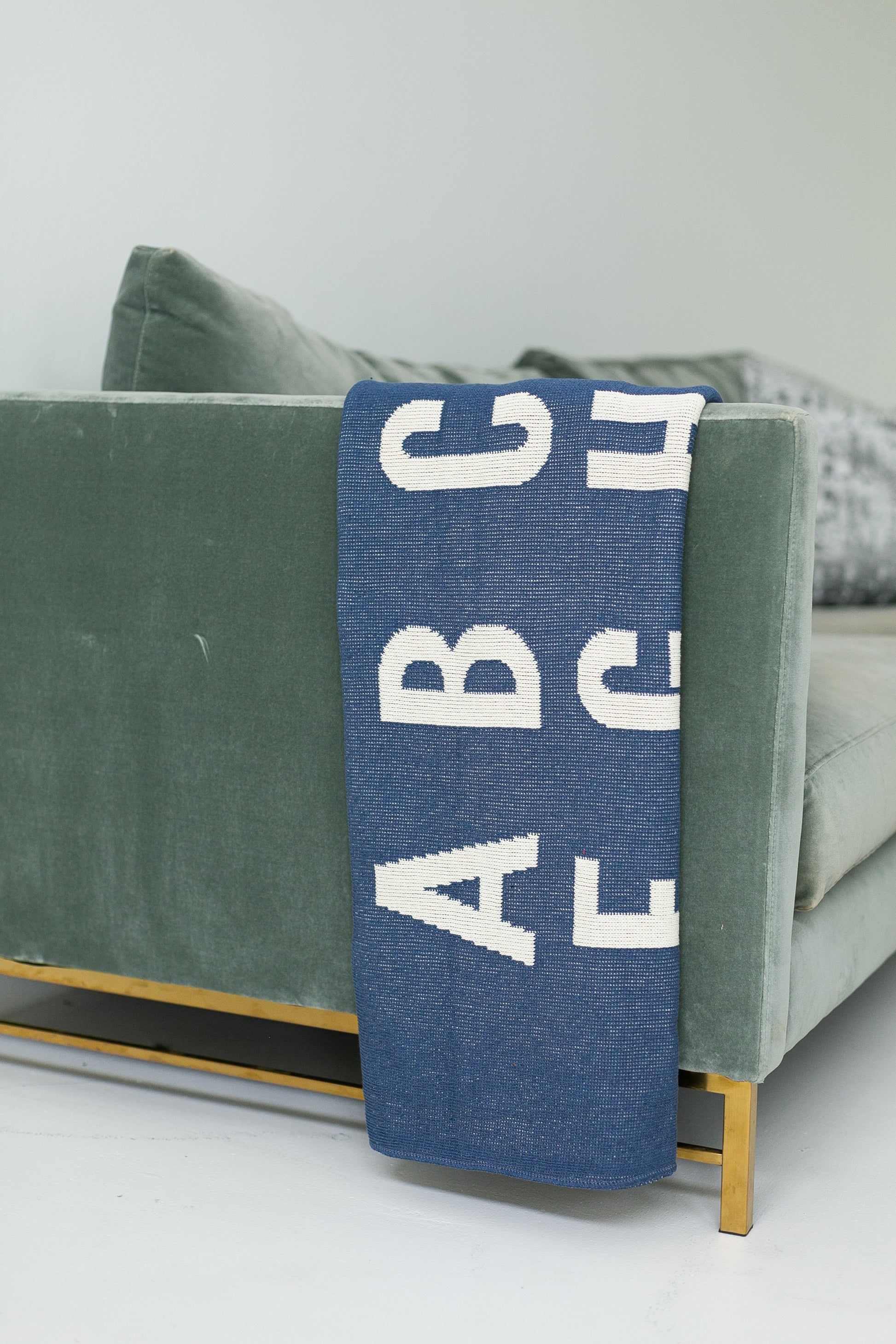ABC Recycled Cotton Throw Blanket | Made in USA