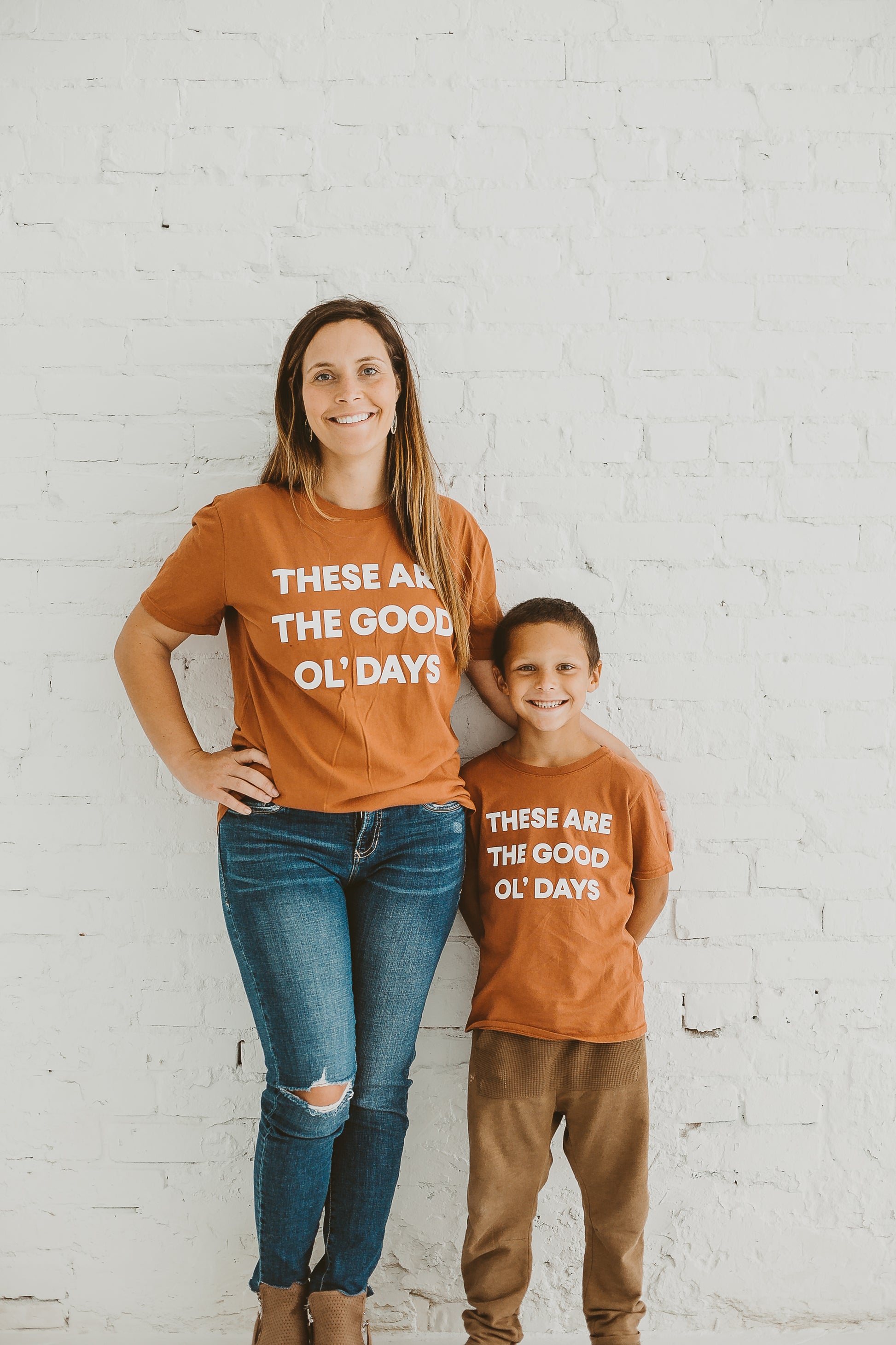 Made in the USA | These Are The Good Ol' Days Unisex S/S Crewneck Tee - Sunburn