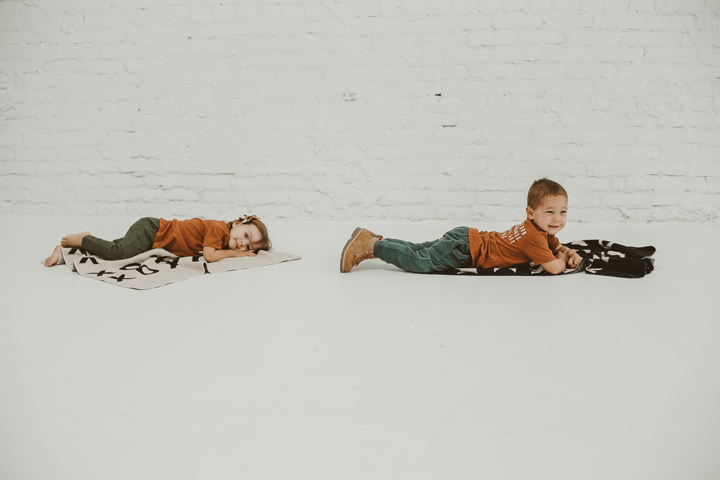 XO Recycled Cotton Throw Blanket | Made in USA