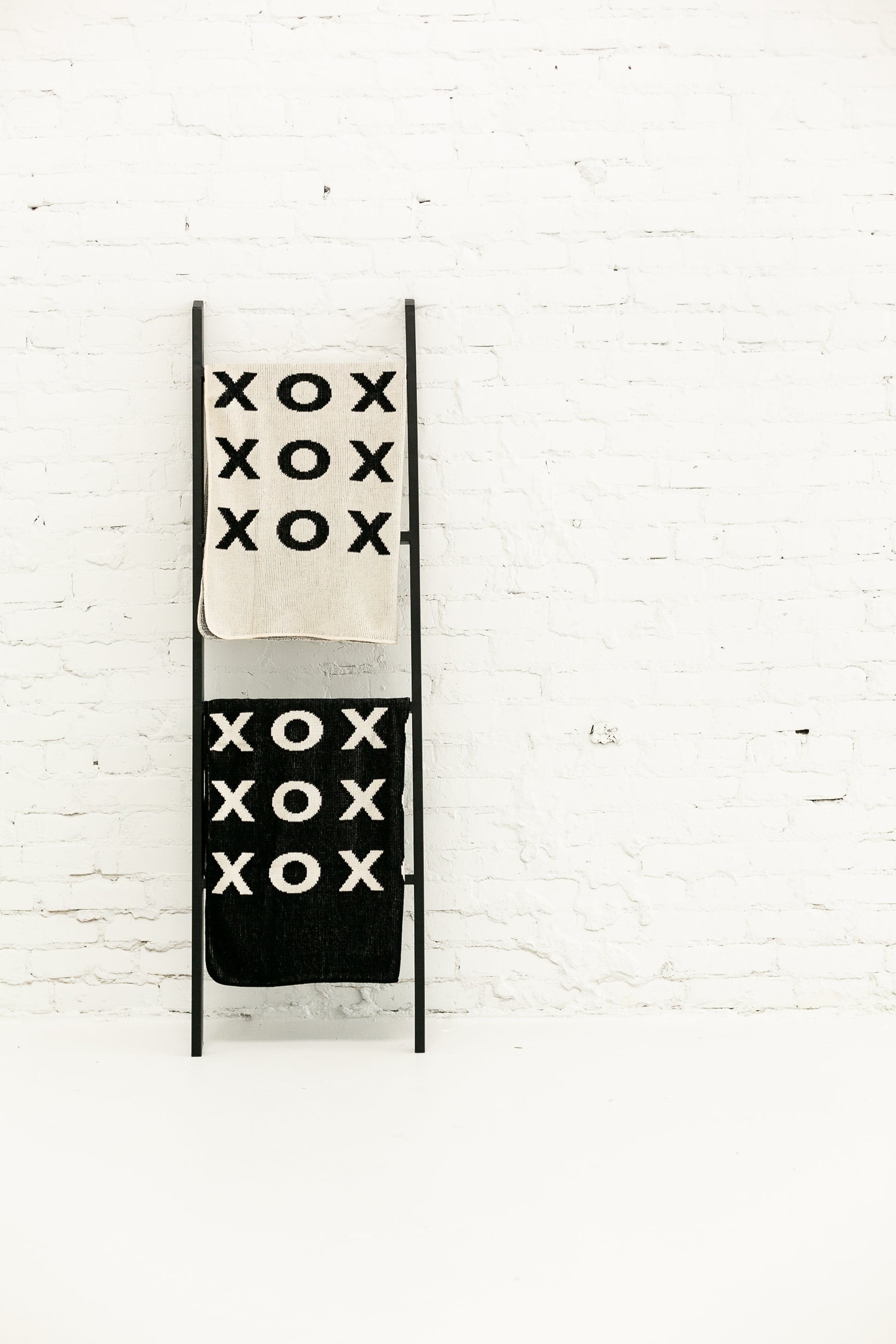 XO Recycled Cotton Throw Blanket | Made in USA