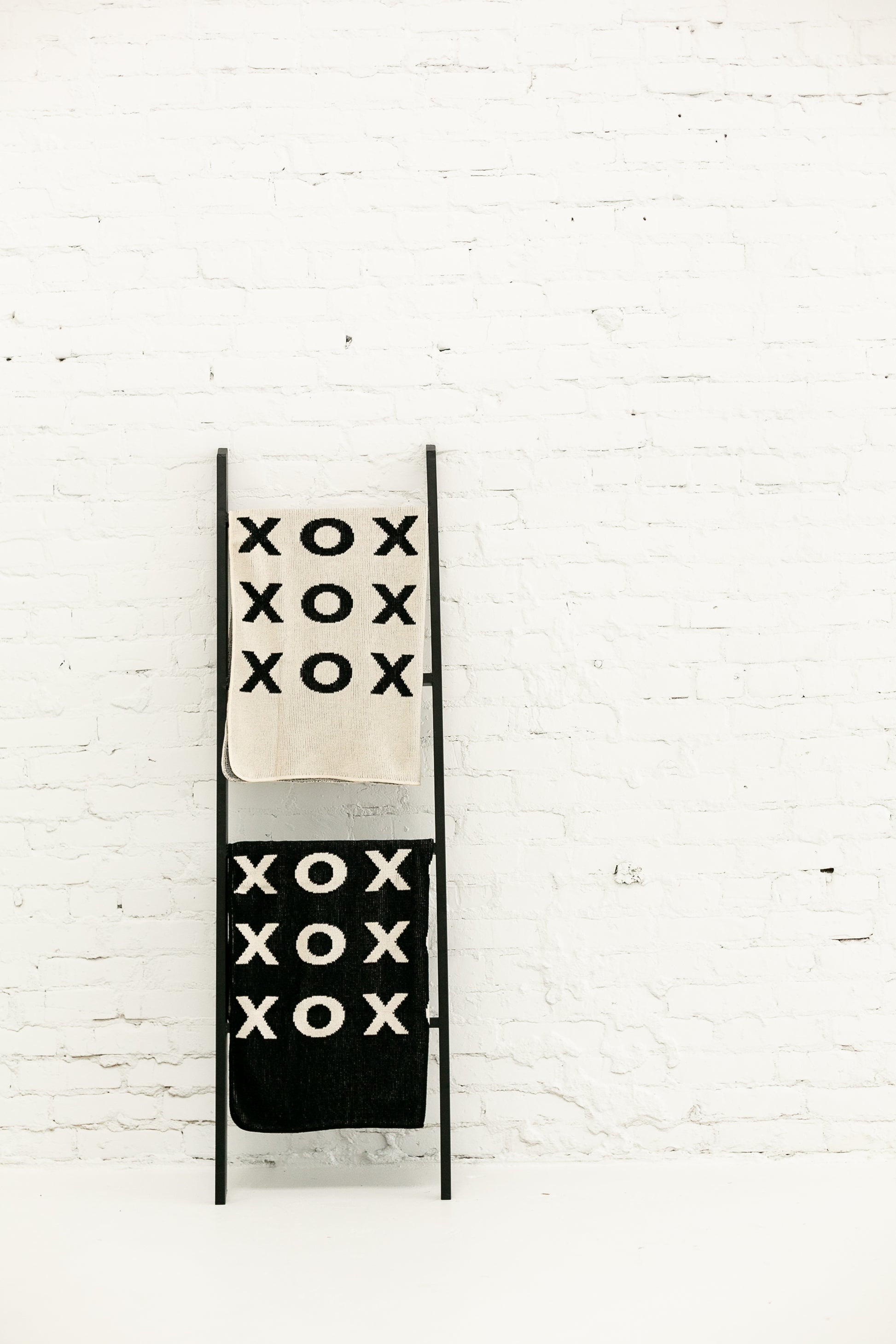 XO Recycled Cotton Throw Blanket | Made in USA