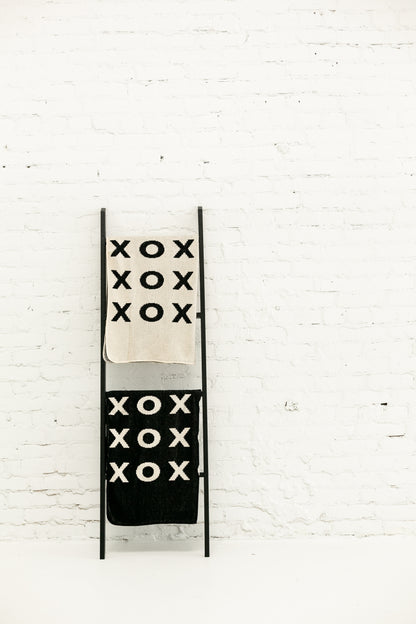 XO Recycled Cotton Throw Blanket | Made in USA
