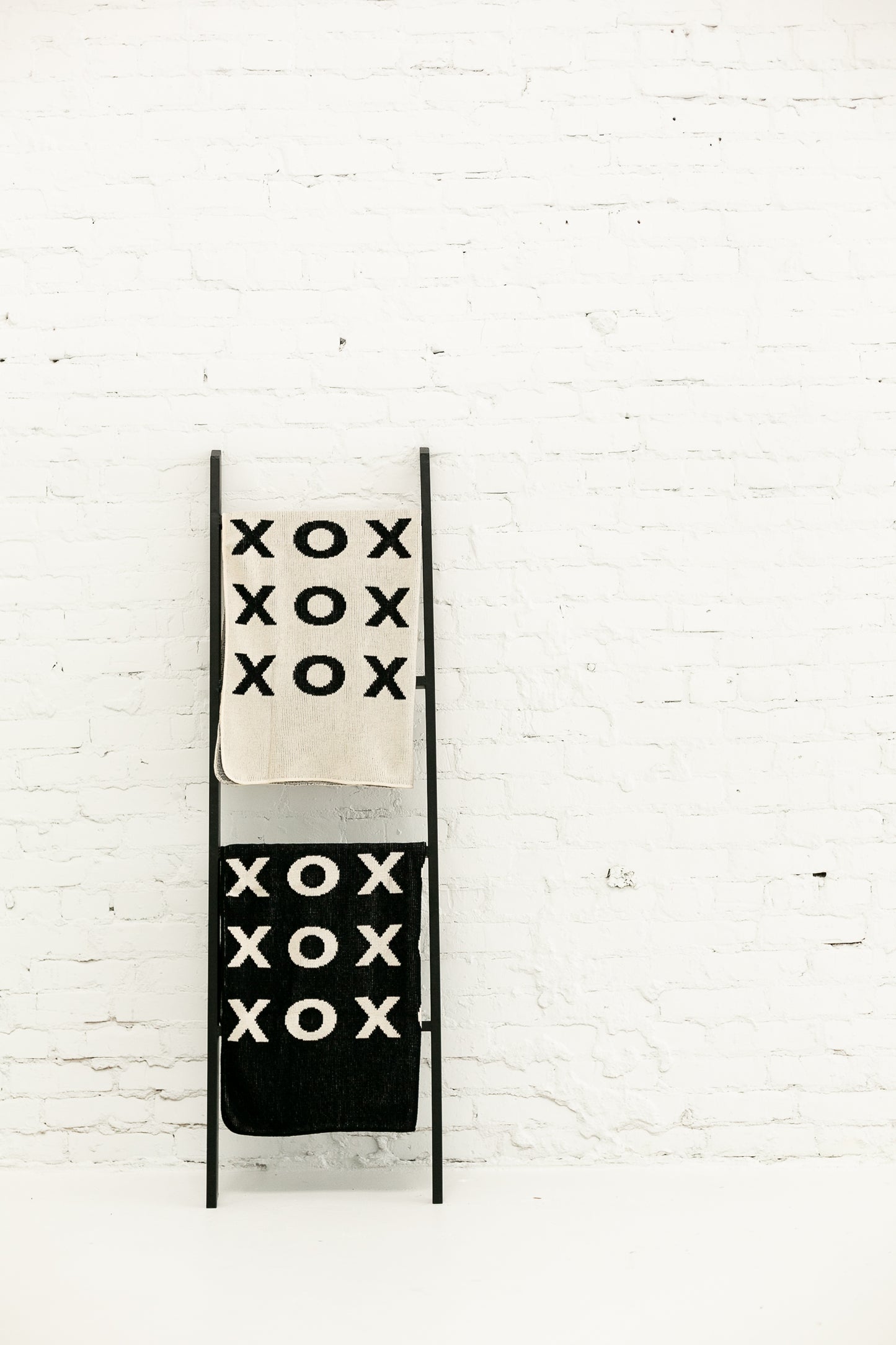XO Recycled Cotton Throw Blanket | Made in USA