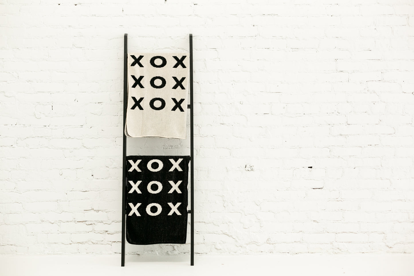 XO Recycled Cotton Throw Blanket | Made in USA