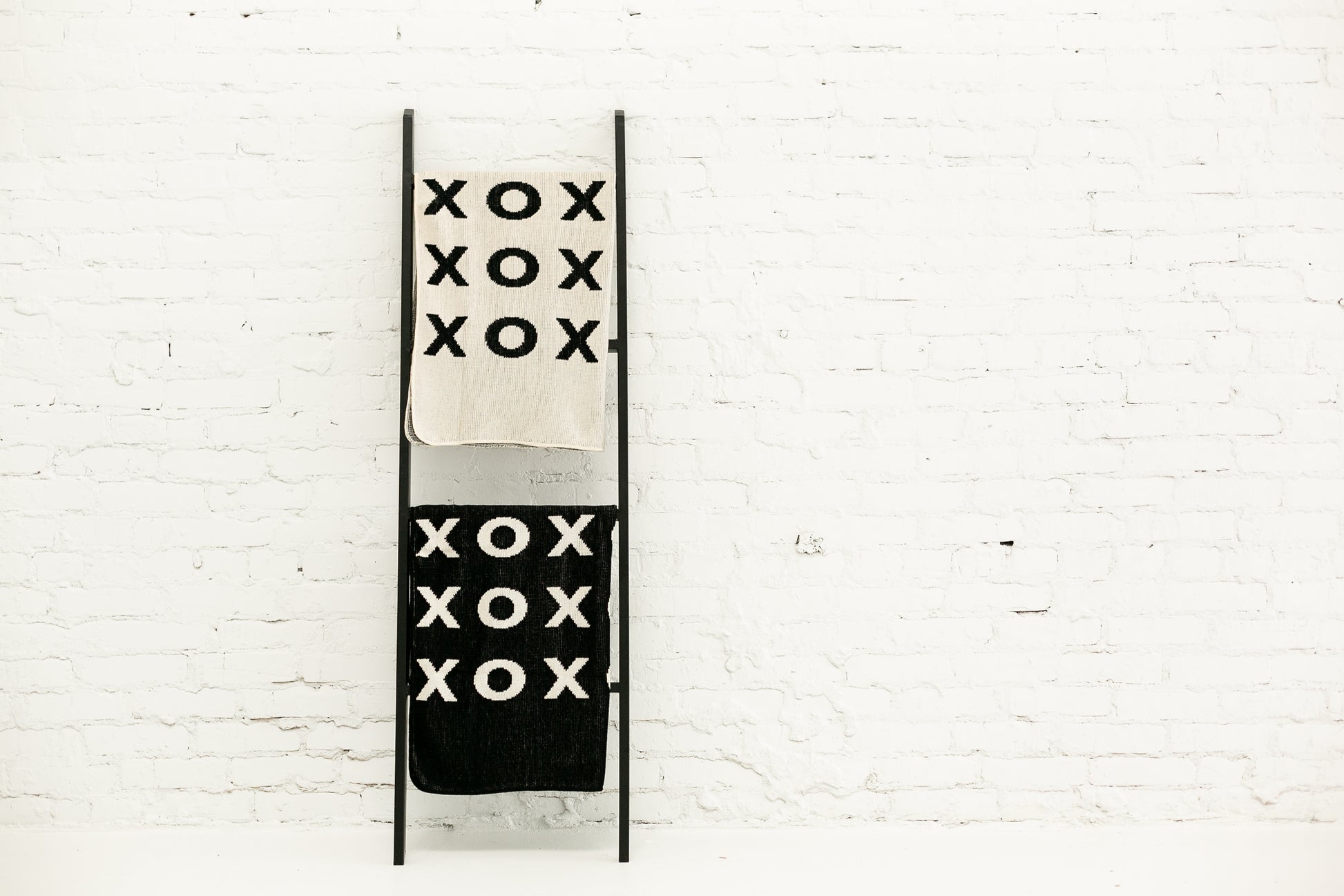 XO Recycled Cotton Throw Blanket | Made in USA