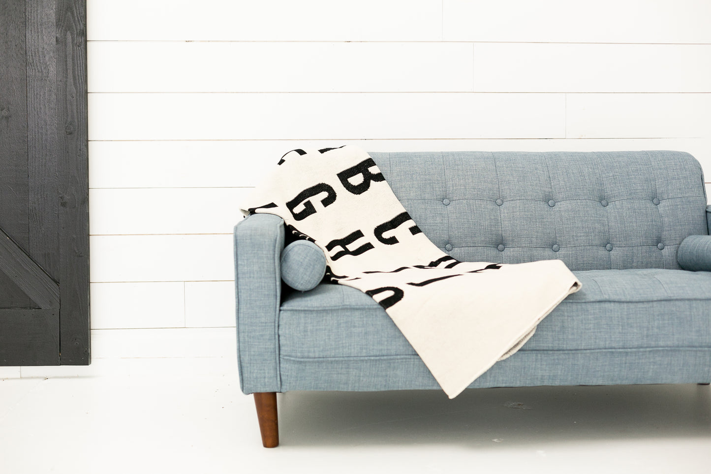ABC Recycled Cotton Throw Blanket | Made in USA