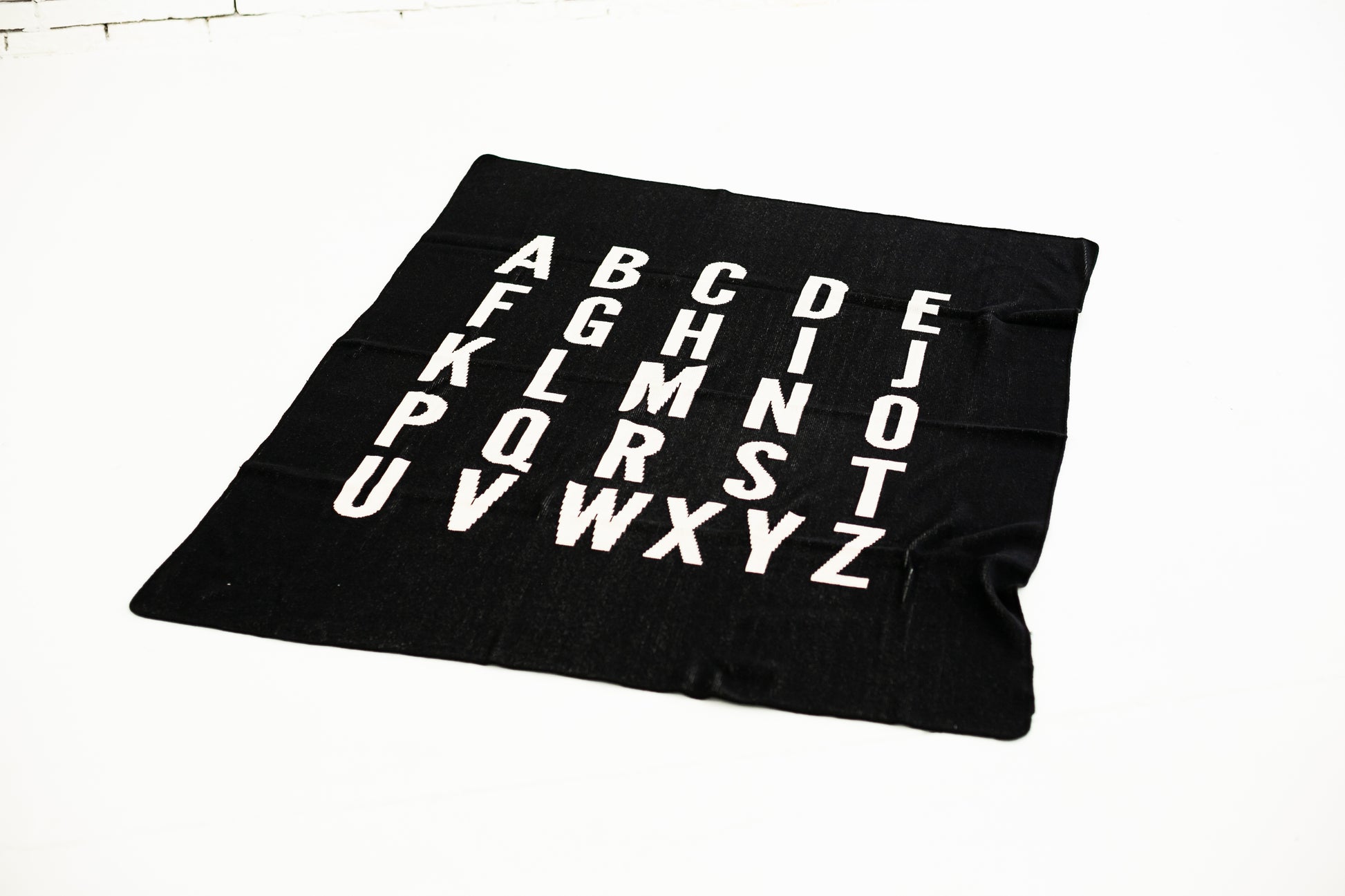 ABC Recycled Cotton Throw Blanket | Made in USA