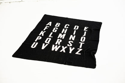 ABC Recycled Cotton Throw Blanket | Made in USA