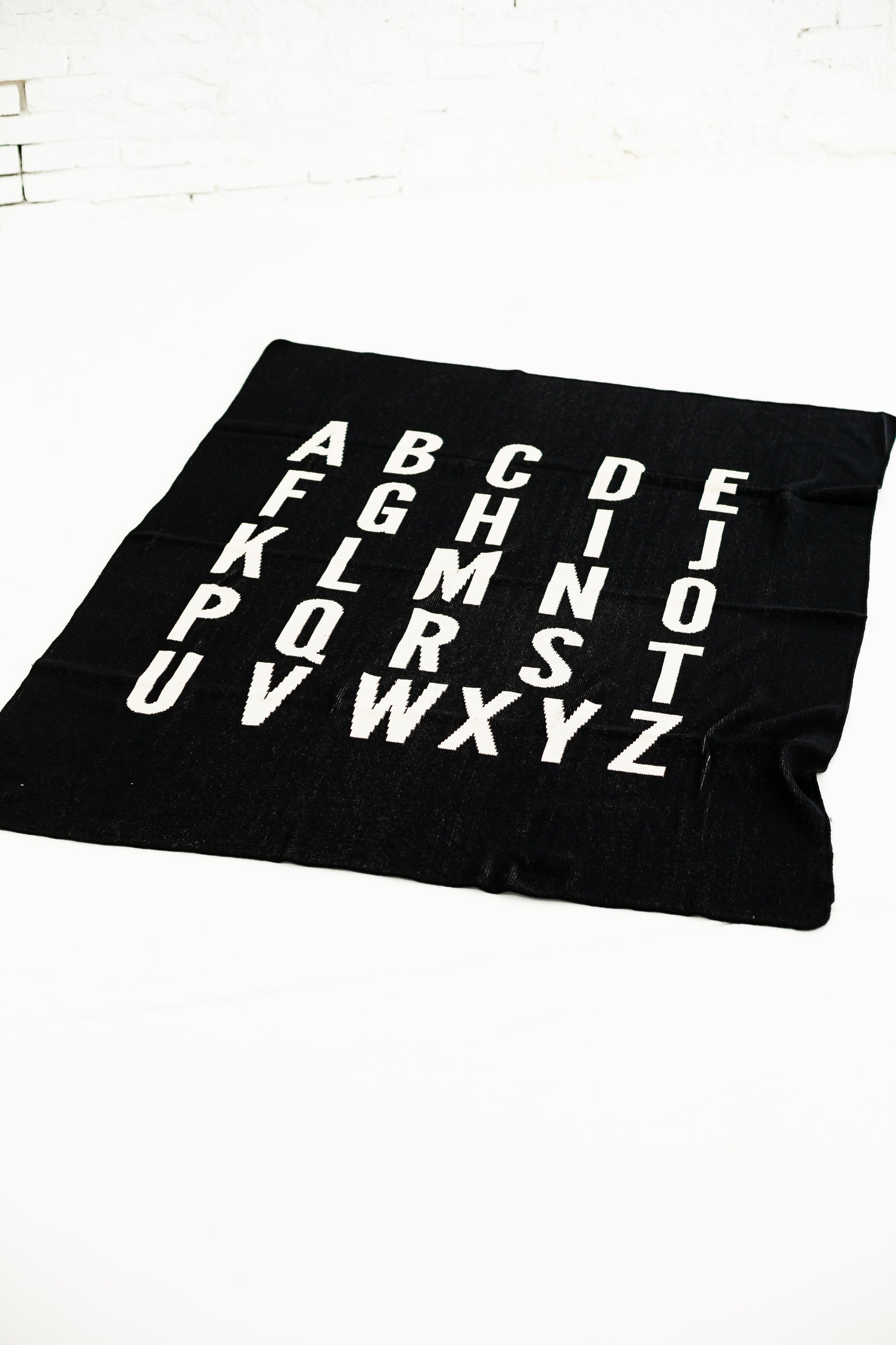 ABC Recycled Cotton Throw Blanket | Made in USA