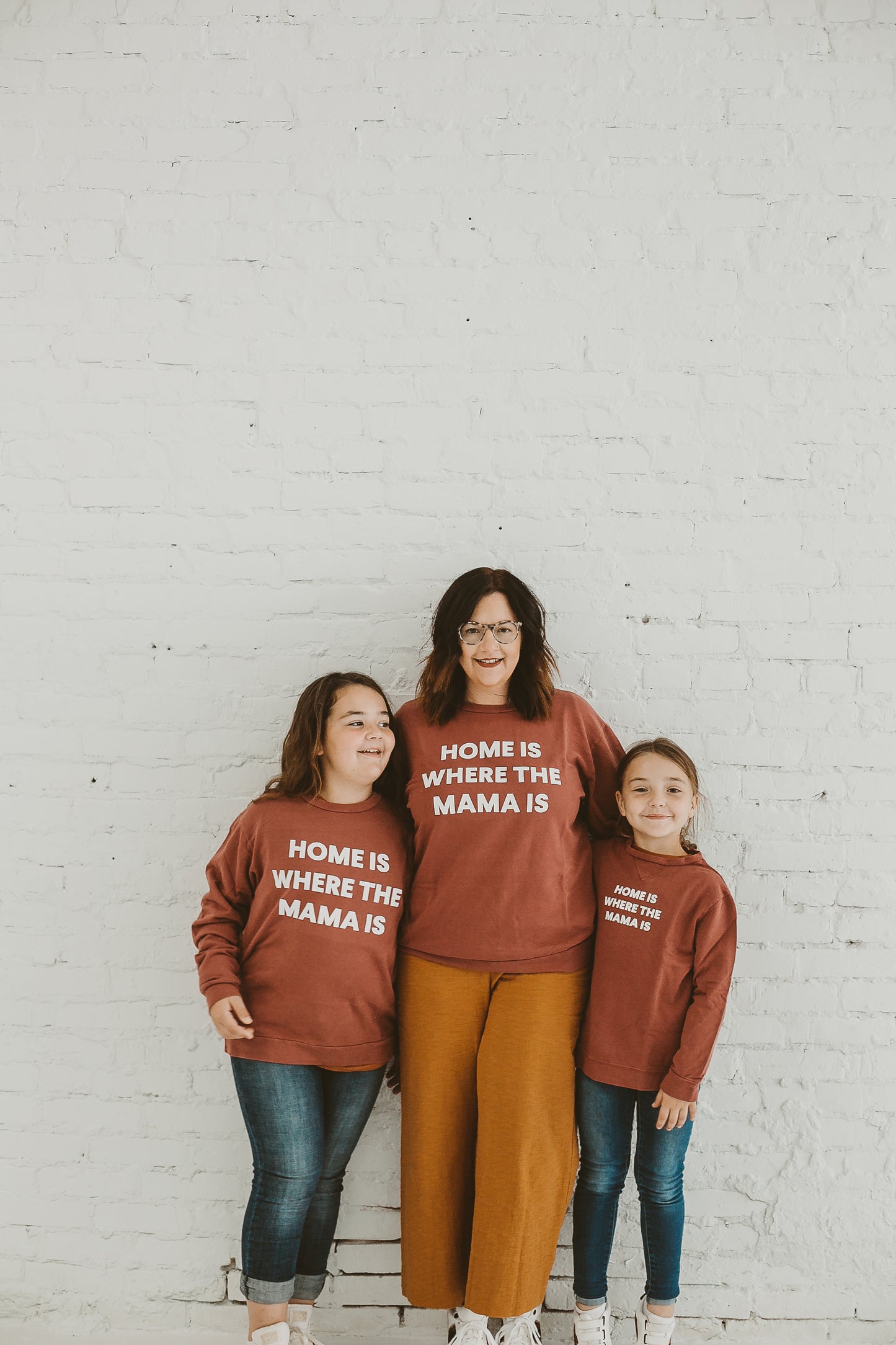 Home is where the mama is Kid's Sweatshirt