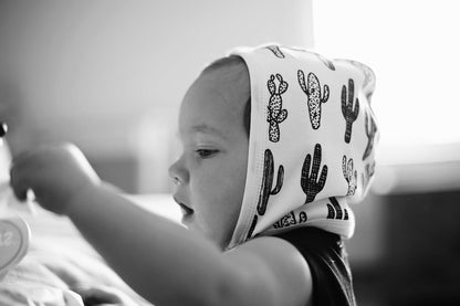 Organic Baby Bonnet | GOTS Certified Organic Cotton | Signature Prints | Sizes 0 to 24 Months