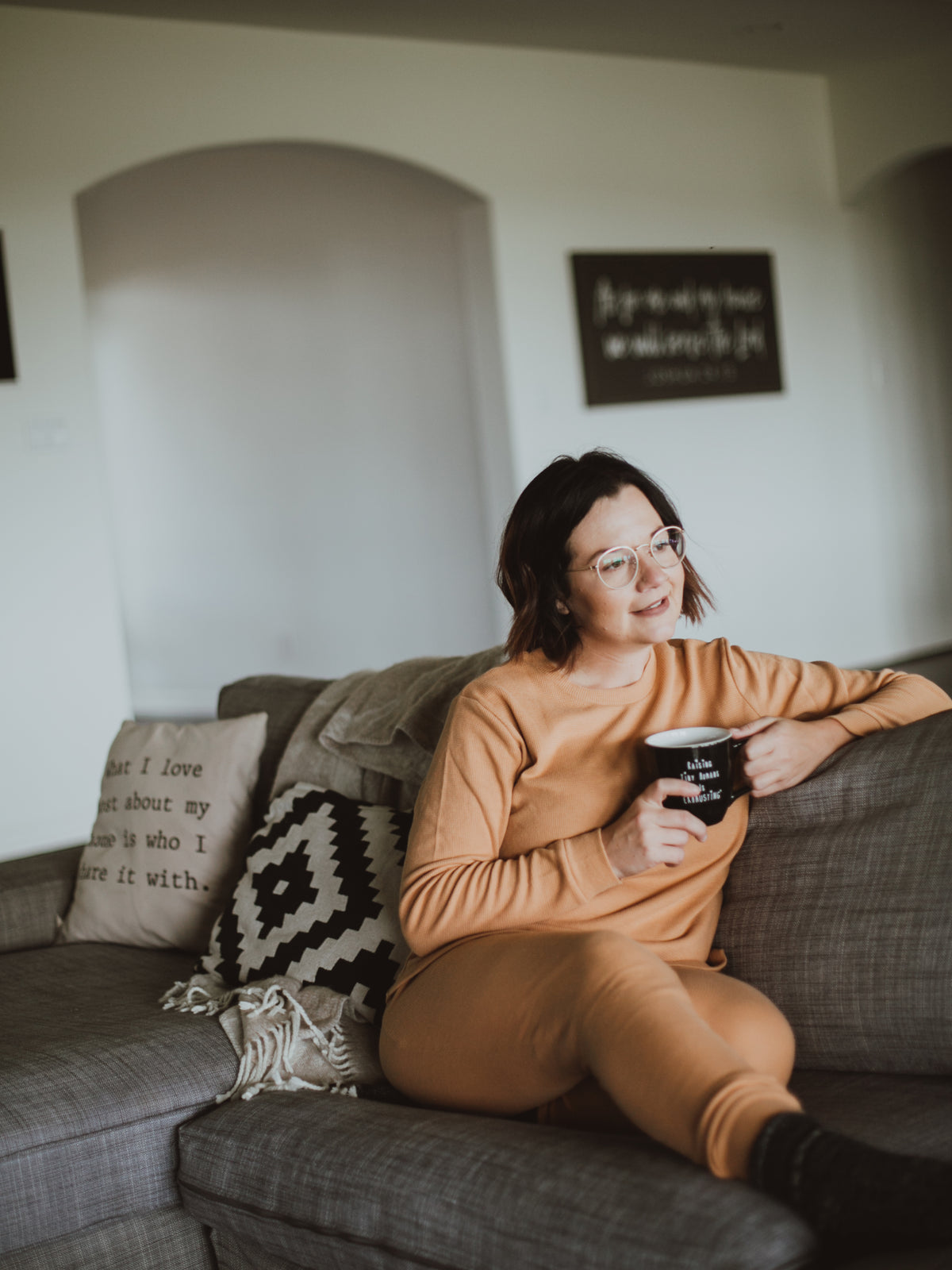 FINAL SALE - Women's Organic Thermal Pajama Set - 11 Colors, product image 17
