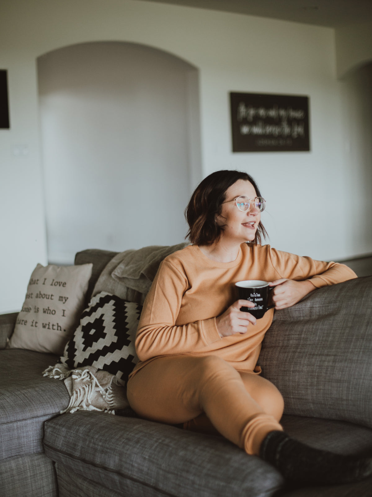 FINAL SALE - Women's Organic Thermal Pajama Set - 11 Colors, product image 20