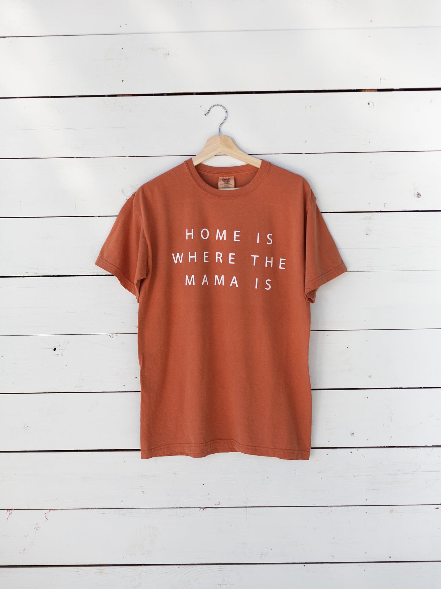 Home Is Where the Mama Is Organic Cotton Tee | GOTS Certified Organic Cotton | Yam
