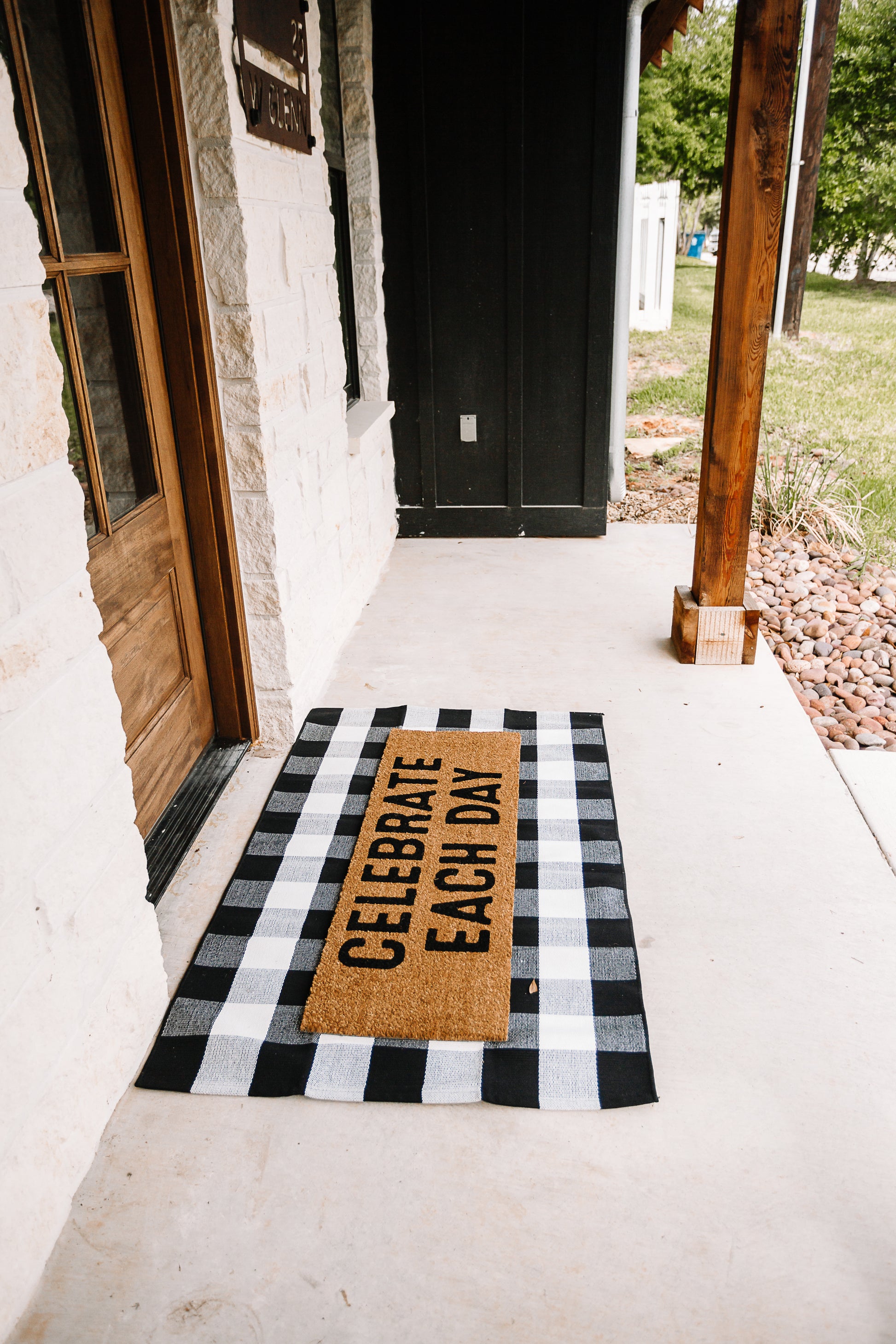 XL Doormat | Celebrate Each Day | Coconut Coir
