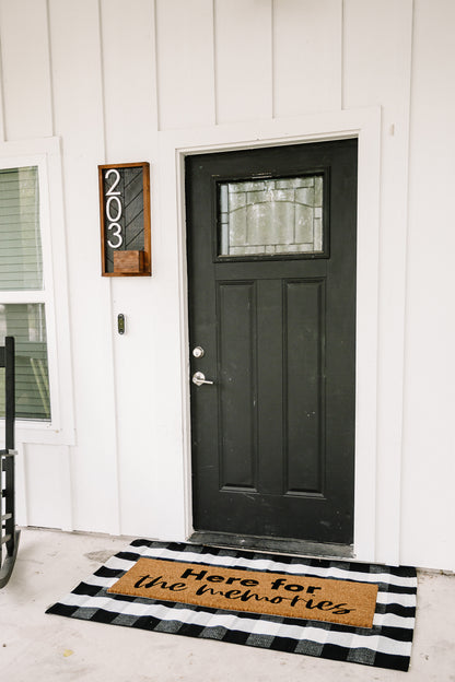 XL Doormat | Here for the Memories | Coconut Coir