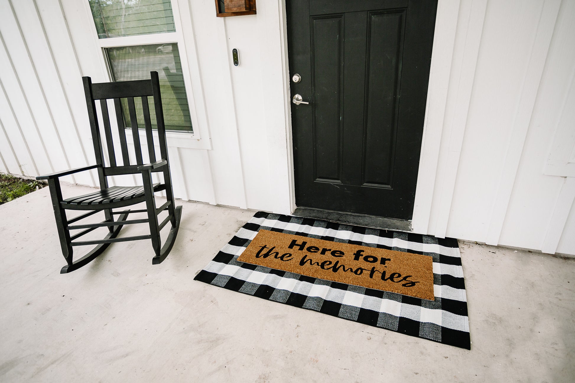 XL Doormat | Here for the Memories | Coconut Coir