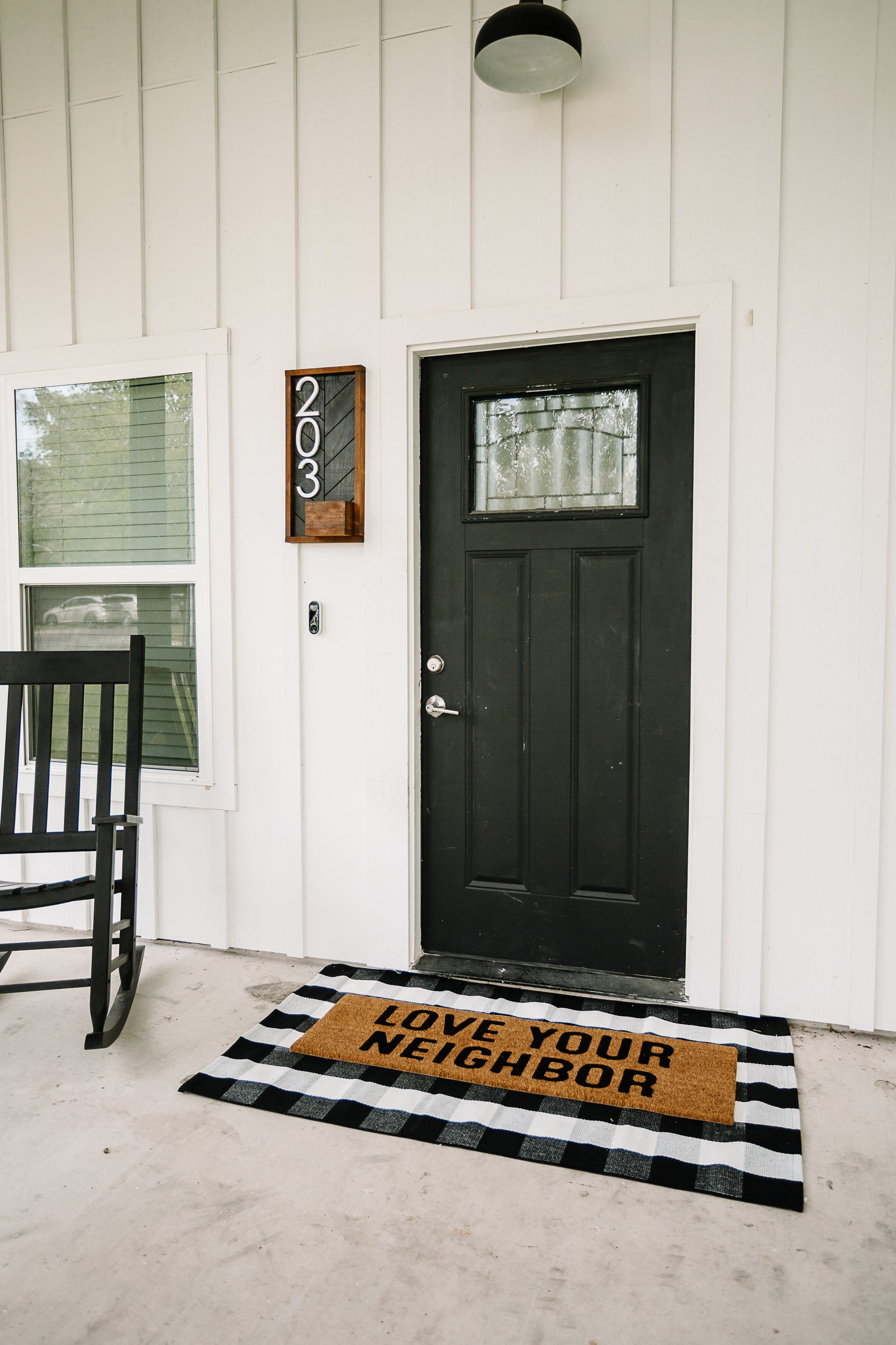 XL Christian Doormat | Love Your Neighbor | Coconut Coir