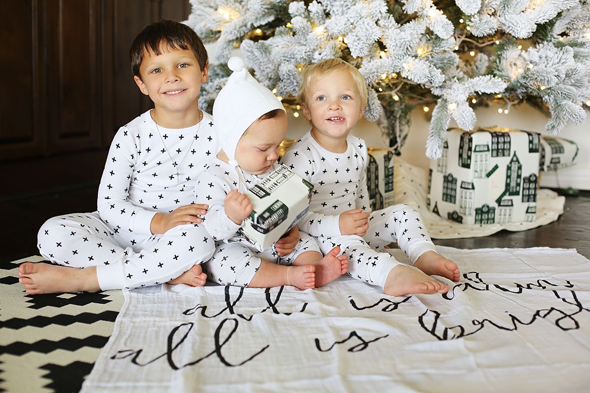 Organic Baby + Kids Pajama Set | Signature Prints