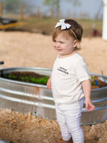 Little Gardener Kid Scoop Neck Tee