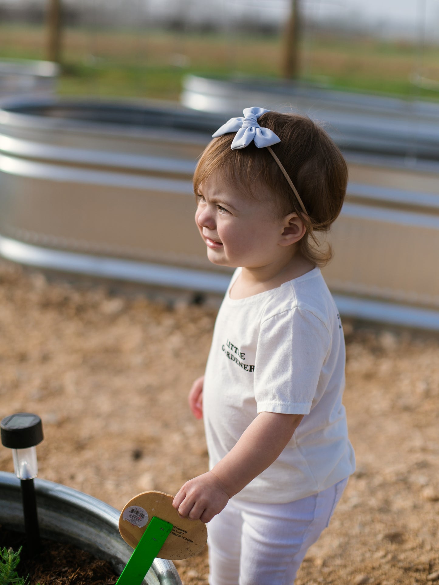 Little Gardener Kid Scoop Neck Tee