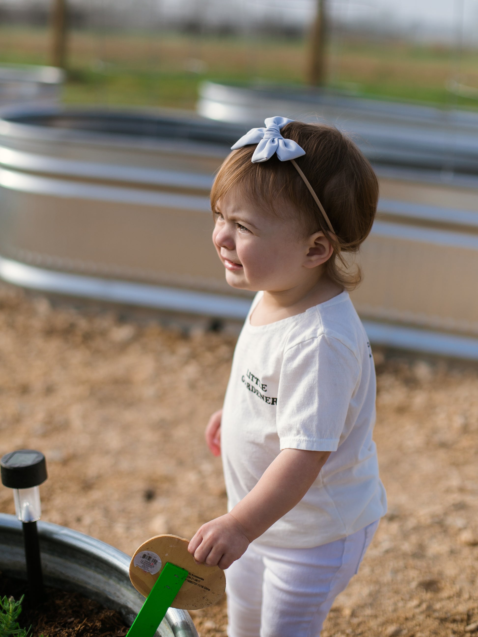 Little Gardener Kid Scoop Neck Tee
