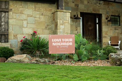 Yard Sign - Love Your Neighbor, product image 8