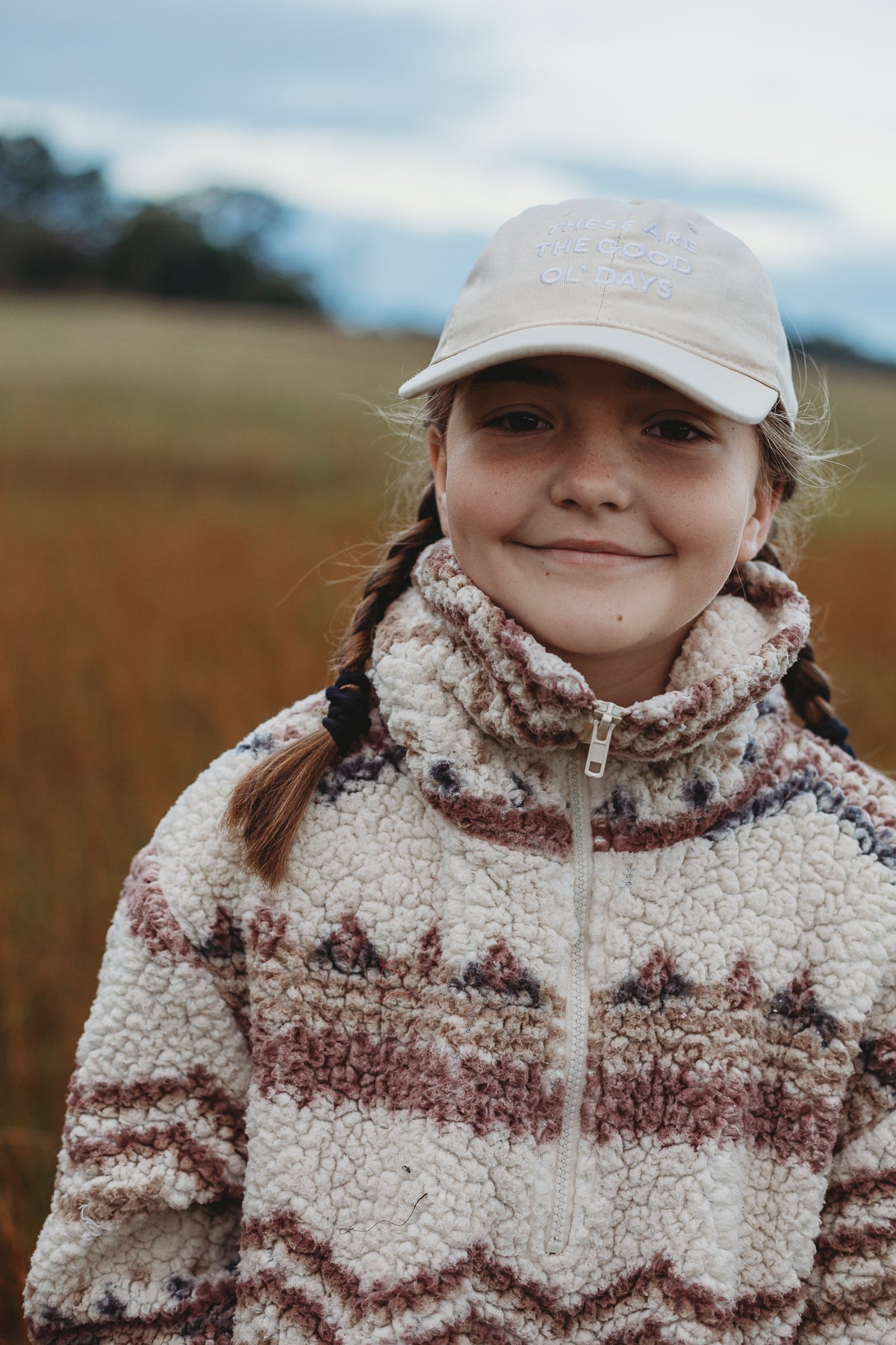 These Are the Good Ol' Days Baseball Cap | Child Size | Modern Burlap