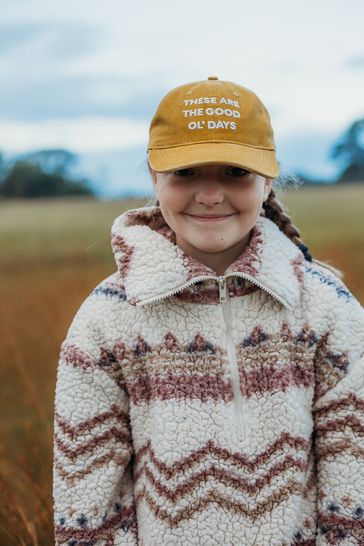 These Are the Good Ol' Days Baseball Cap | Child Size | Modern Burlap