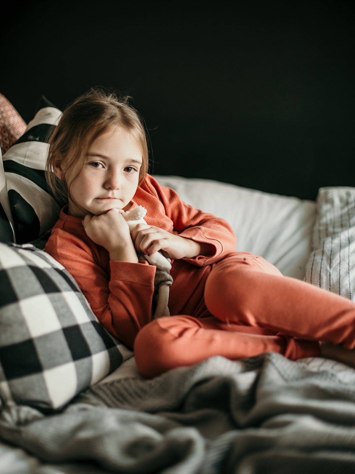 Organic Thermal Baby + Kids Pajama Set | Aragon
