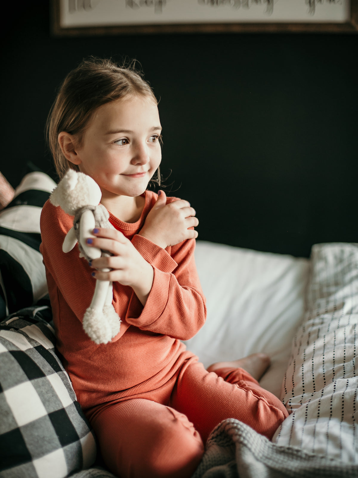 Organic Thermal Baby + Kids Pajama Set | Aragon