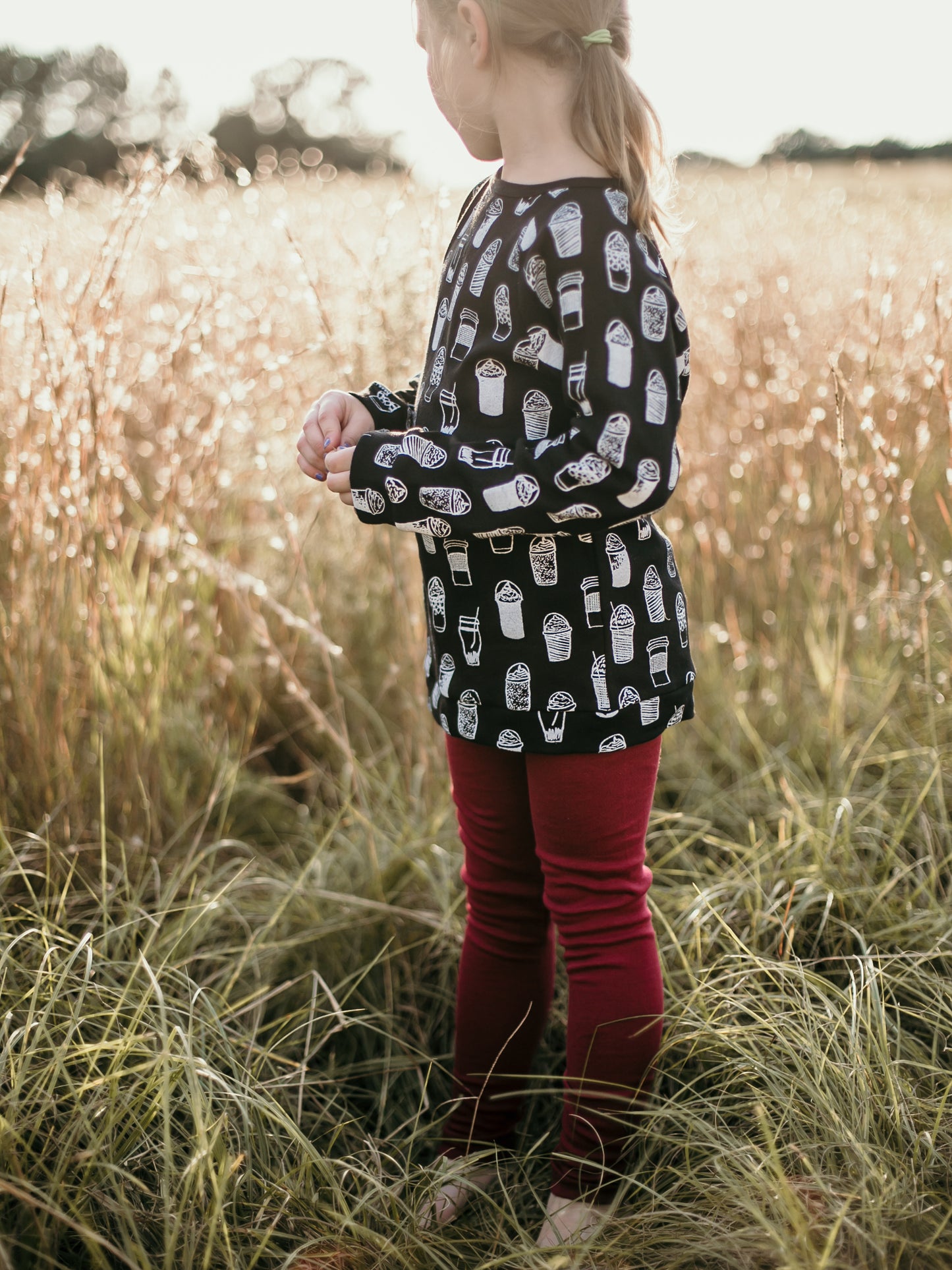 Organic Kids Leggings | GOTS Certified Organic Cotton | Solid Colors