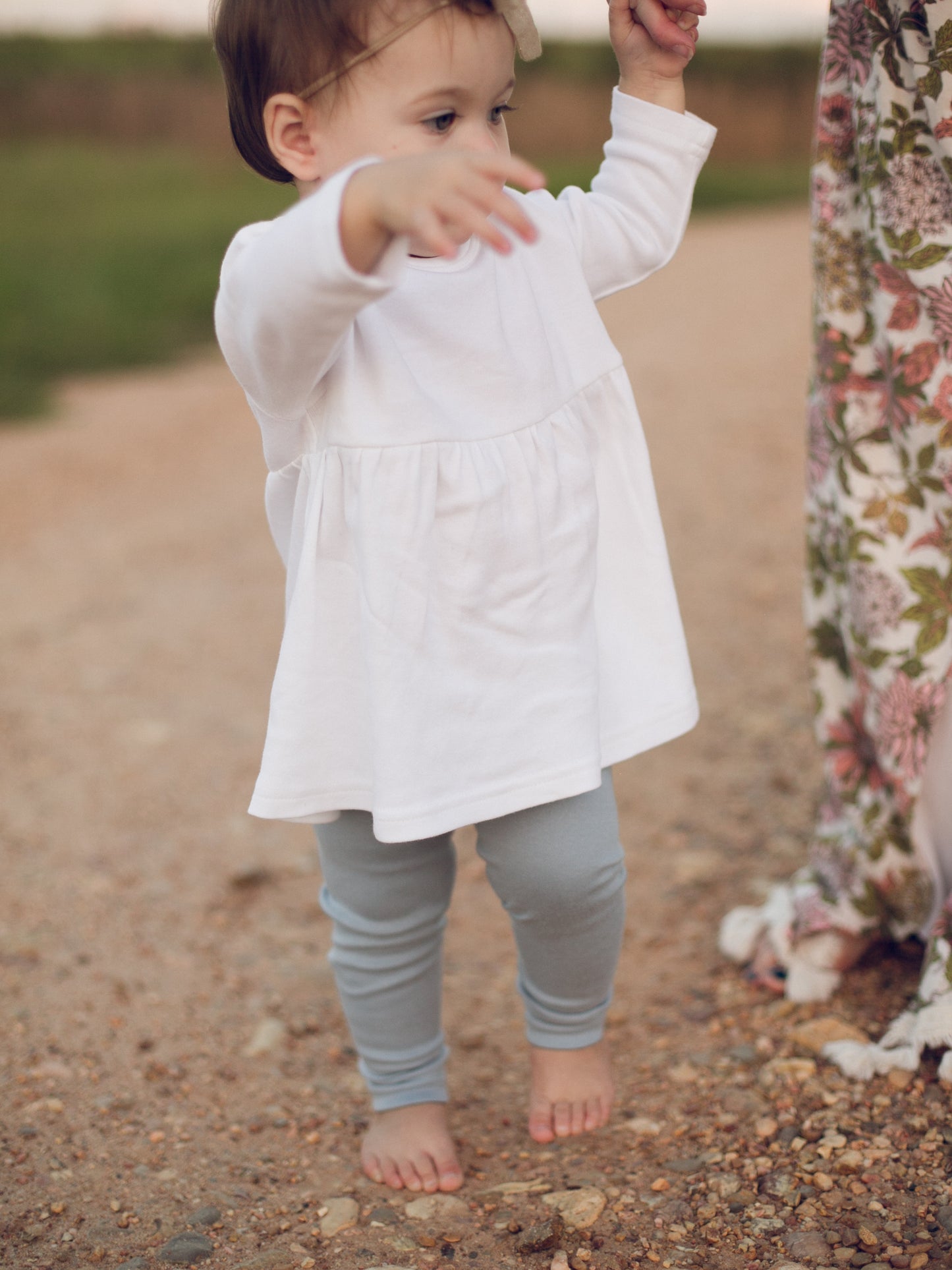 Organic Kids Leggings | GOTS Certified Organic Cotton | Solid Colors