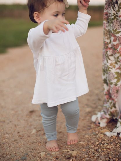 Organic Kids Leggings | GOTS Certified Organic Cotton | Solid Colors