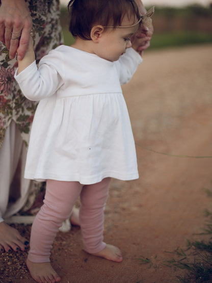 Organic Kids Leggings | GOTS Certified Organic Cotton | Solid Colors