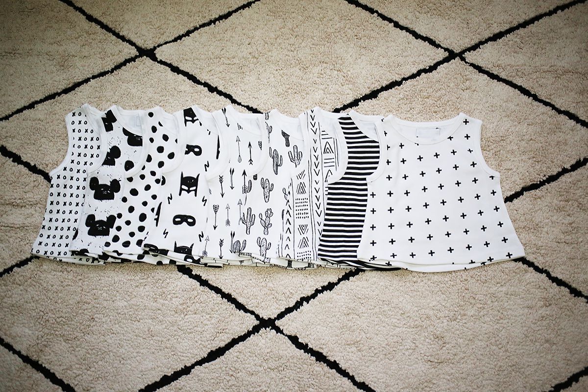 Organic Kids Tank | GOTS Certified Organic Cotton | Signature Prints