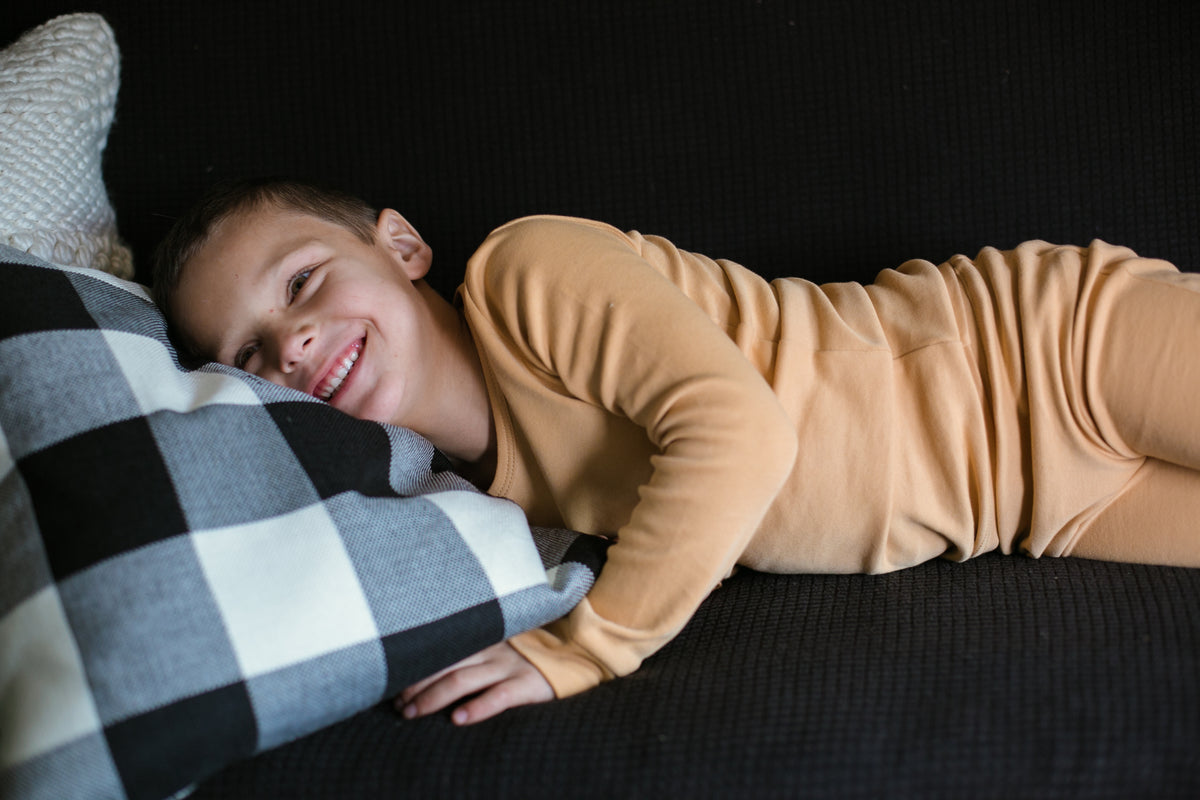 Organic Baby + Kids Pajama Set | Honey