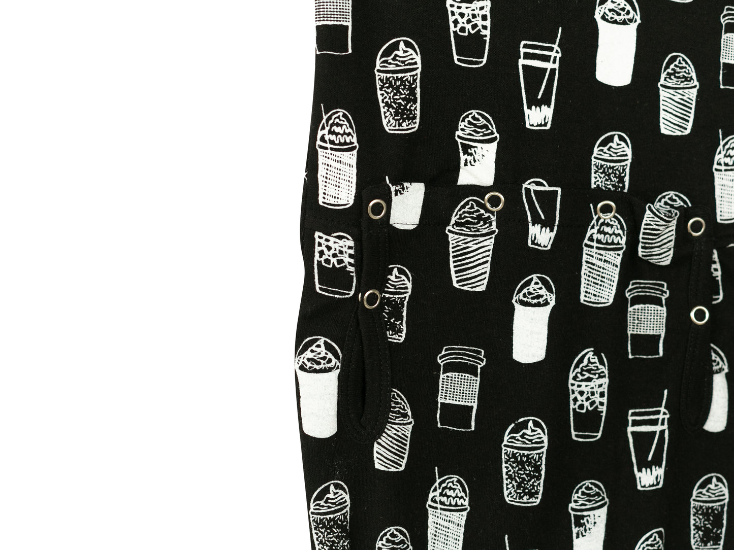 Organic Short Sleeve Explorer Back Jumpsuit | GOTS Certified Organic Cotton | Signature Prints