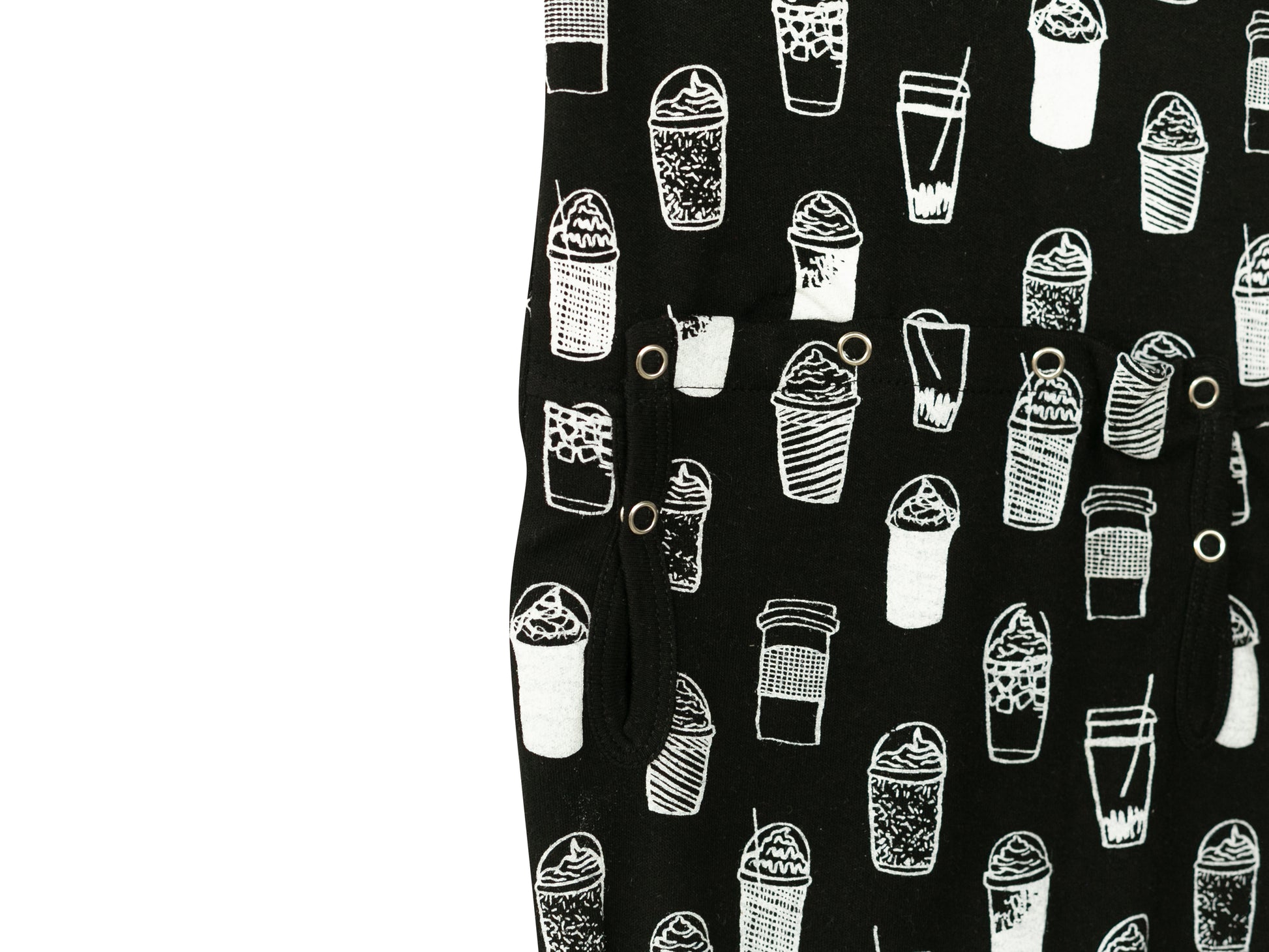 Organic Short Sleeve Explorer Back Jumpsuit | GOTS Certified Organic Cotton | Signature Prints