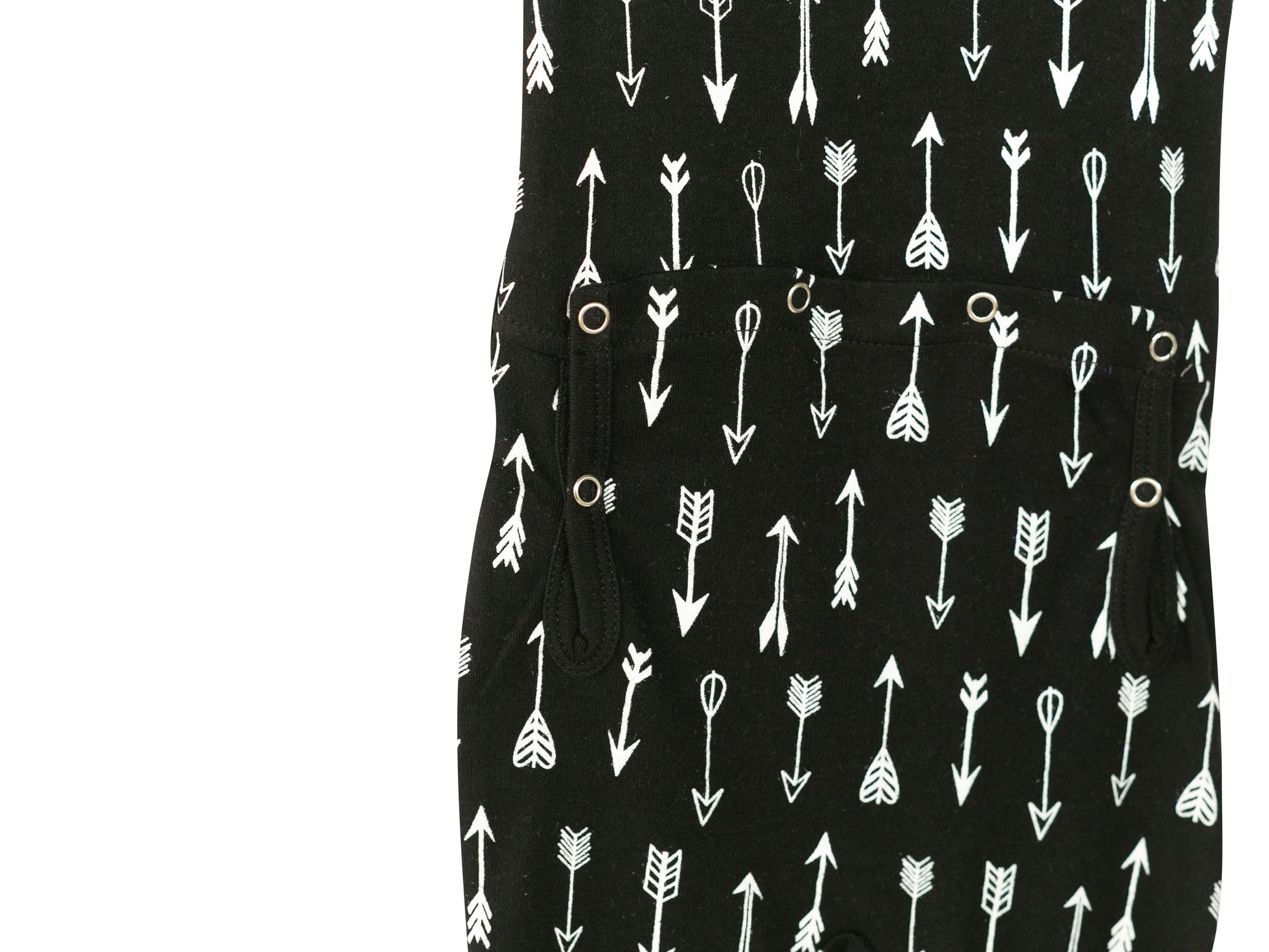 Organic Short Sleeve Explorer Back Jumpsuit | GOTS Certified Organic Cotton | Signature Prints