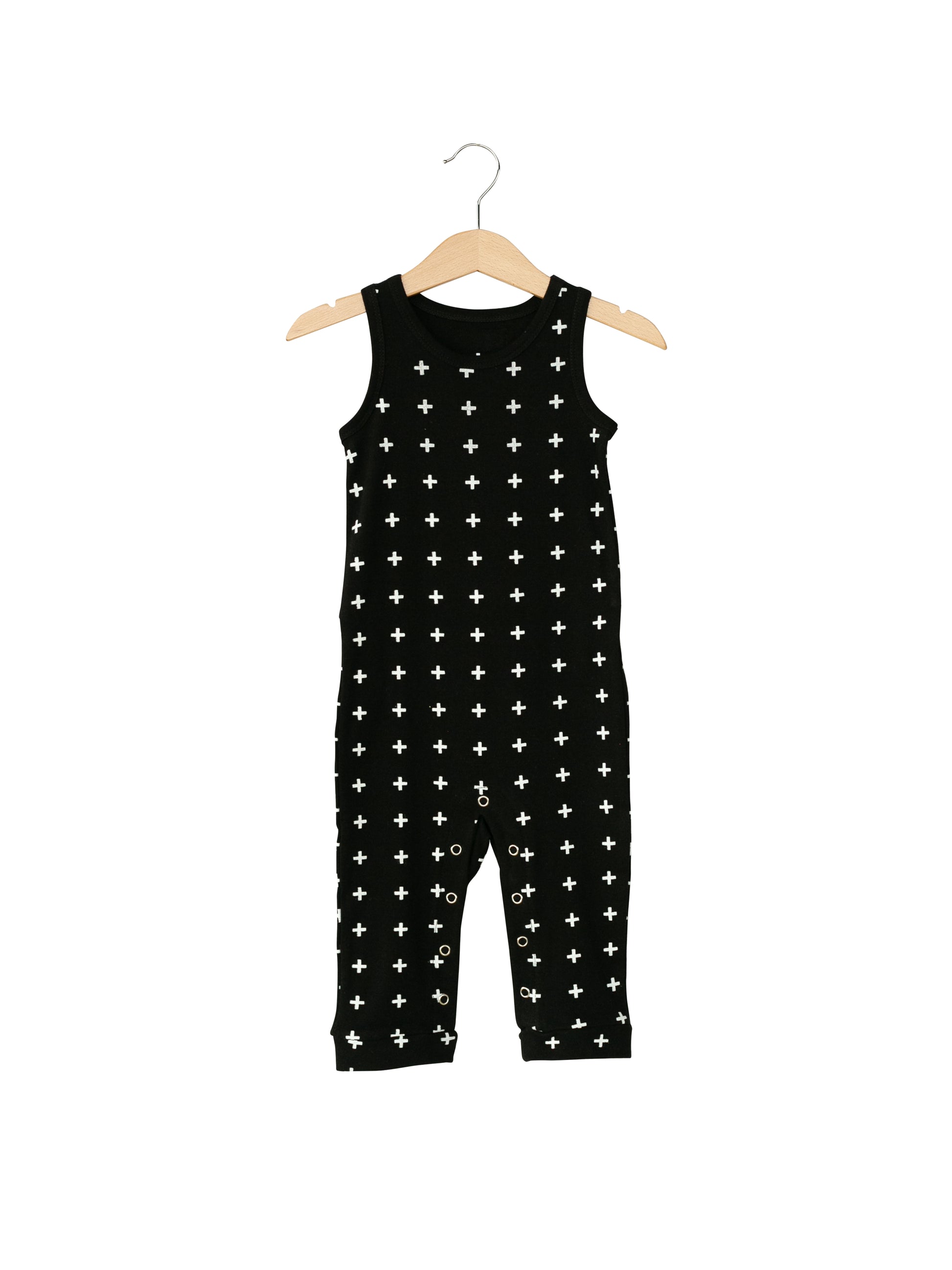 Organic Tank Explorer Back Jumpsuit | GOTS Certified Organic Cotton | Signature Prints