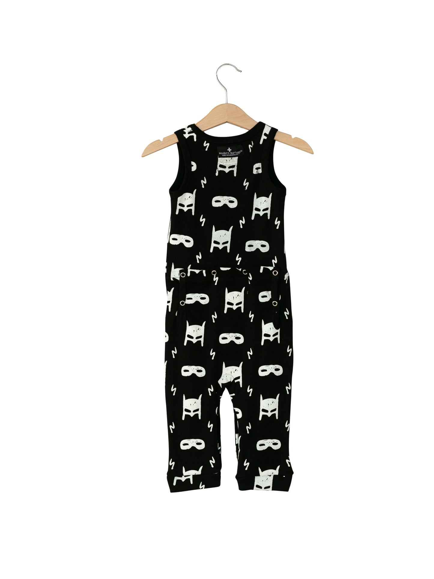 Organic Tank Explorer Back Jumpsuit | GOTS Certified Organic Cotton | Signature Prints